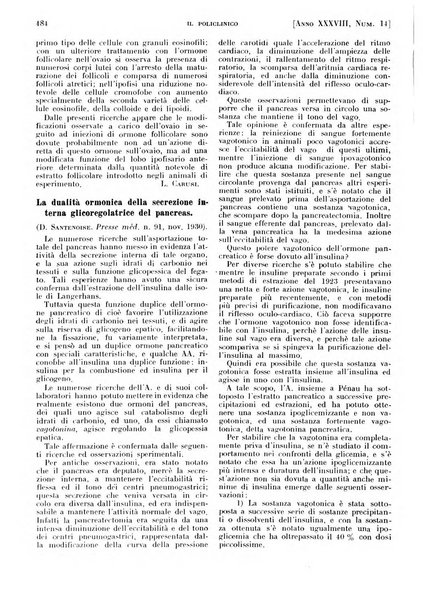 Il policlinico. Sezione pratica periodico di medicina, chirurgia e igiene