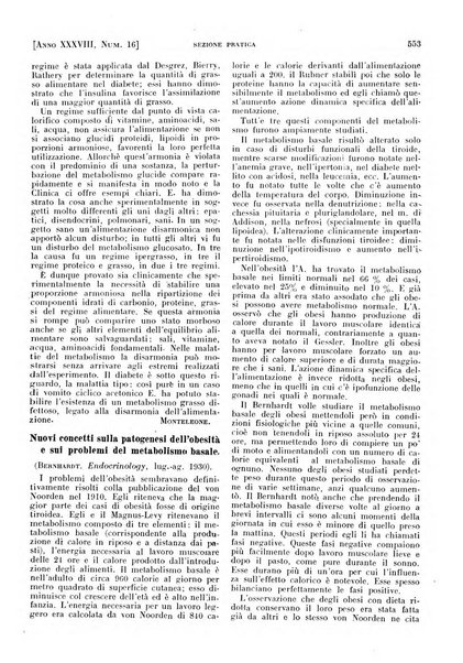 Il policlinico. Sezione pratica periodico di medicina, chirurgia e igiene