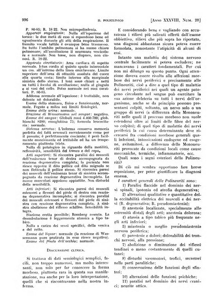 Il policlinico. Sezione pratica periodico di medicina, chirurgia e igiene