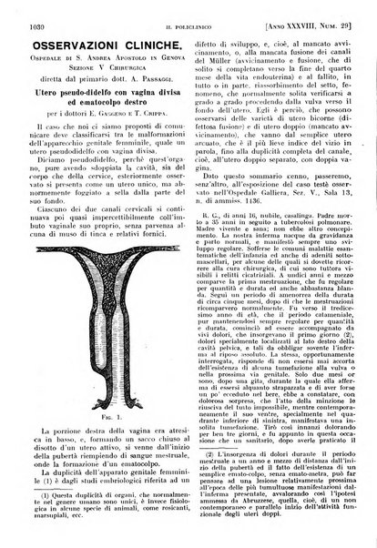 Il policlinico. Sezione pratica periodico di medicina, chirurgia e igiene