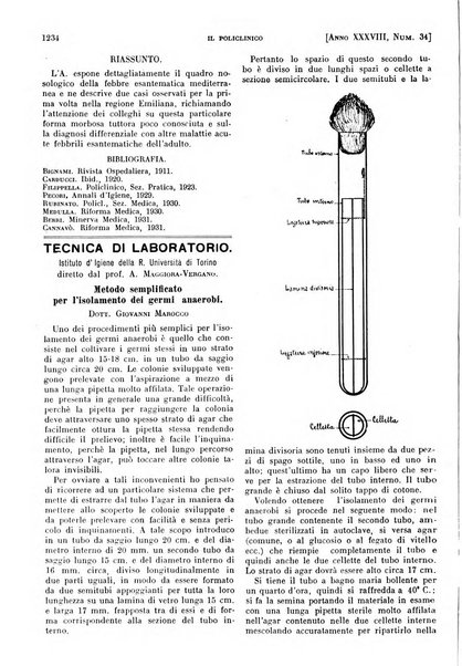 Il policlinico. Sezione pratica periodico di medicina, chirurgia e igiene