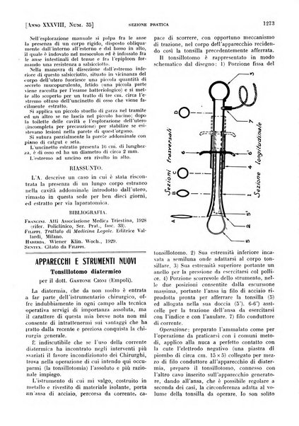 Il policlinico. Sezione pratica periodico di medicina, chirurgia e igiene