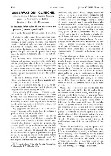 Il policlinico. Sezione pratica periodico di medicina, chirurgia e igiene