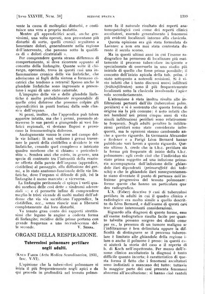 Il policlinico. Sezione pratica periodico di medicina, chirurgia e igiene