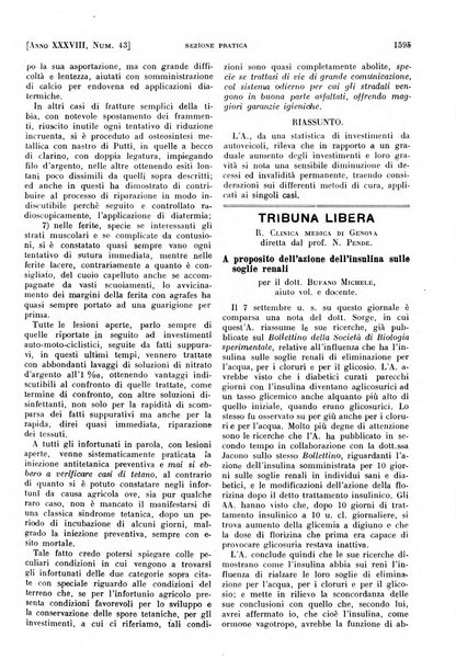 Il policlinico. Sezione pratica periodico di medicina, chirurgia e igiene