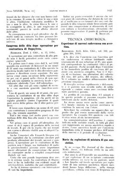 Il policlinico. Sezione pratica periodico di medicina, chirurgia e igiene