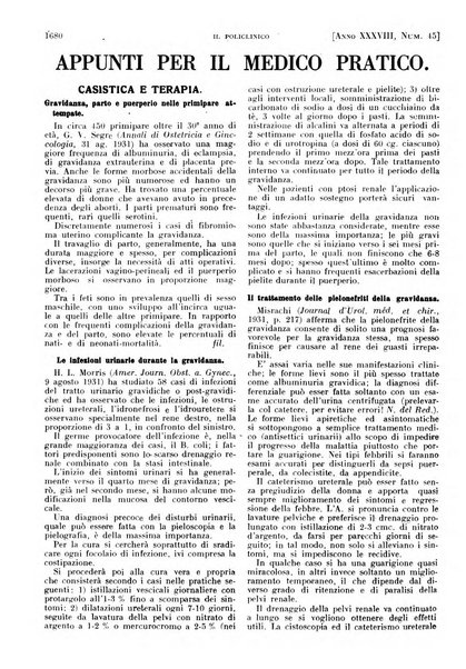 Il policlinico. Sezione pratica periodico di medicina, chirurgia e igiene