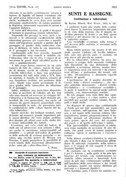 Il policlinico. Sezione pratica periodico di medicina, chirurgia e igiene