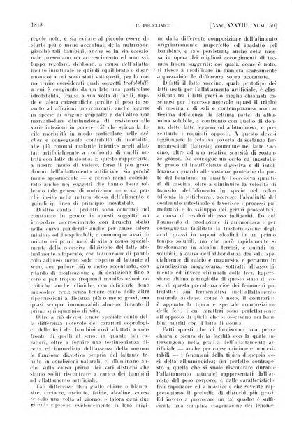 Il policlinico. Sezione pratica periodico di medicina, chirurgia e igiene