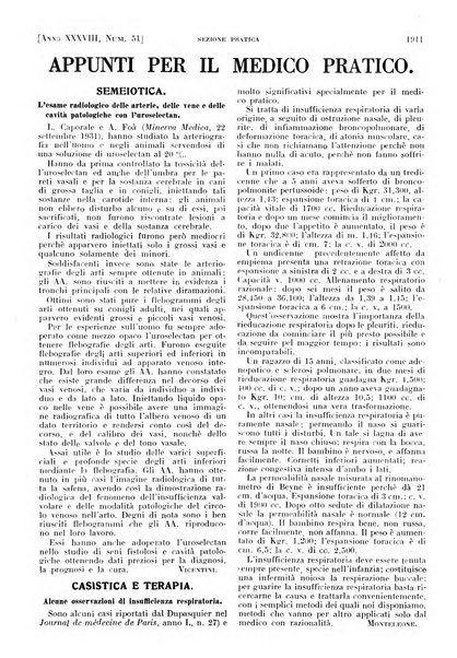 Il policlinico. Sezione pratica periodico di medicina, chirurgia e igiene