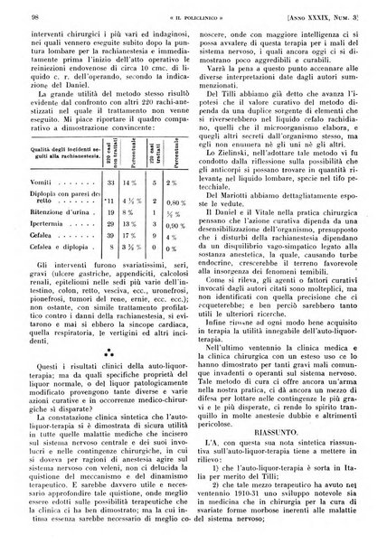 Il policlinico. Sezione pratica periodico di medicina, chirurgia e igiene