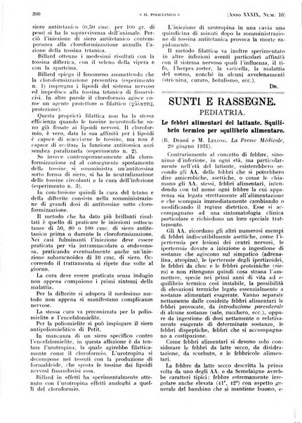 Il policlinico. Sezione pratica periodico di medicina, chirurgia e igiene