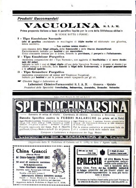 Il policlinico. Sezione pratica periodico di medicina, chirurgia e igiene