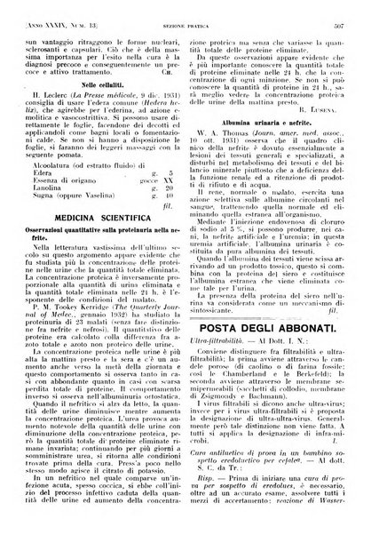 Il policlinico. Sezione pratica periodico di medicina, chirurgia e igiene