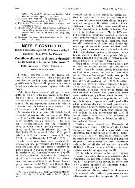 Il policlinico. Sezione pratica periodico di medicina, chirurgia e igiene