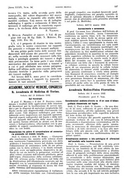 Il policlinico. Sezione pratica periodico di medicina, chirurgia e igiene