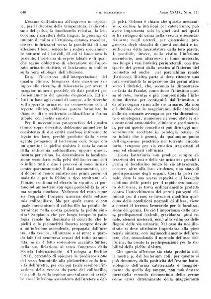 Il policlinico. Sezione pratica periodico di medicina, chirurgia e igiene