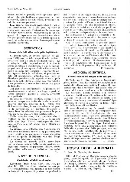 Il policlinico. Sezione pratica periodico di medicina, chirurgia e igiene