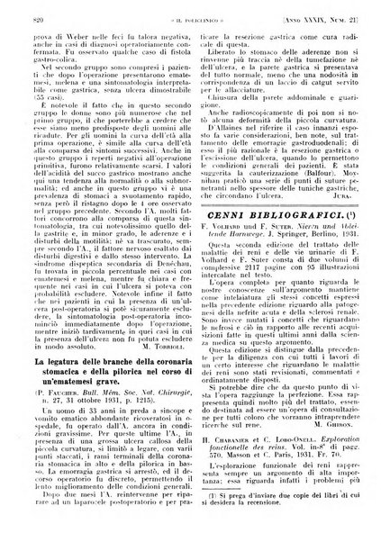 Il policlinico. Sezione pratica periodico di medicina, chirurgia e igiene