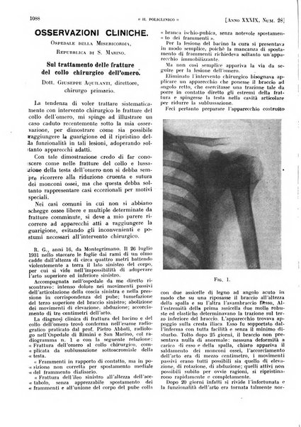 Il policlinico. Sezione pratica periodico di medicina, chirurgia e igiene