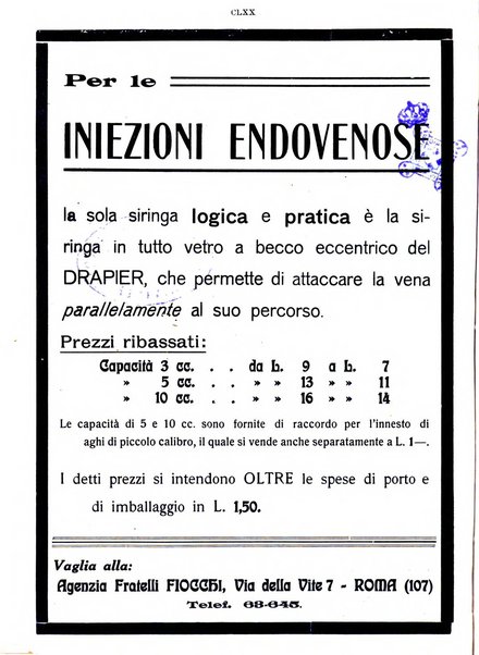 Il policlinico. Sezione pratica periodico di medicina, chirurgia e igiene