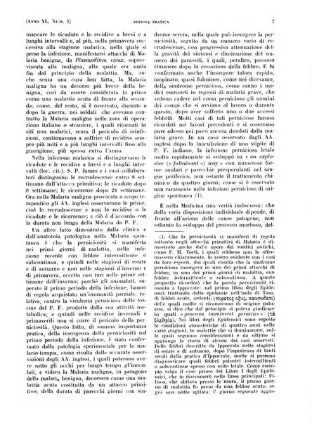 Il policlinico. Sezione pratica periodico di medicina, chirurgia e igiene