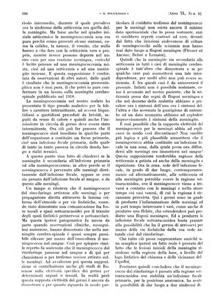 Il policlinico. Sezione pratica periodico di medicina, chirurgia e igiene