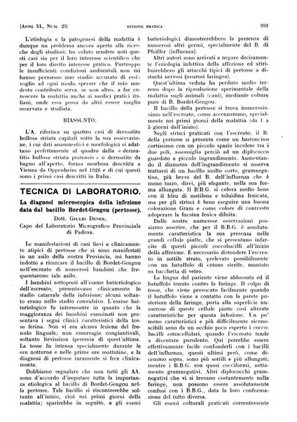 Il policlinico. Sezione pratica periodico di medicina, chirurgia e igiene