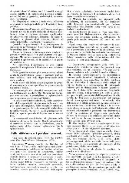 Il policlinico. Sezione pratica periodico di medicina, chirurgia e igiene