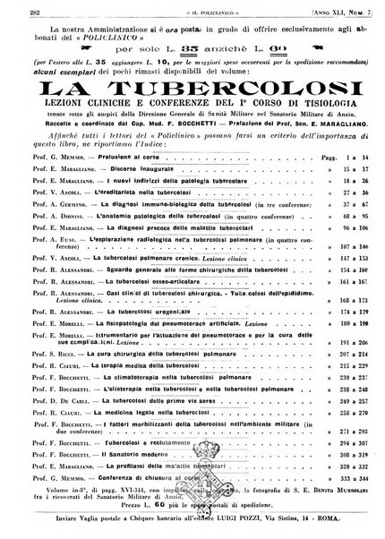 Il policlinico. Sezione pratica periodico di medicina, chirurgia e igiene