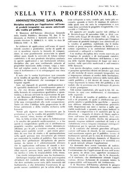 Il policlinico. Sezione pratica periodico di medicina, chirurgia e igiene