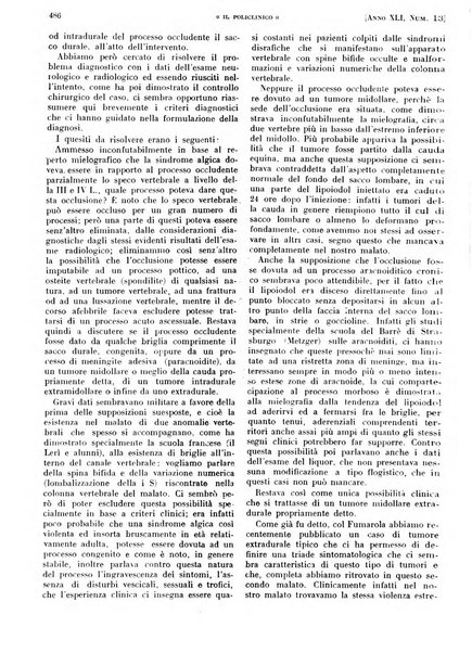 Il policlinico. Sezione pratica periodico di medicina, chirurgia e igiene