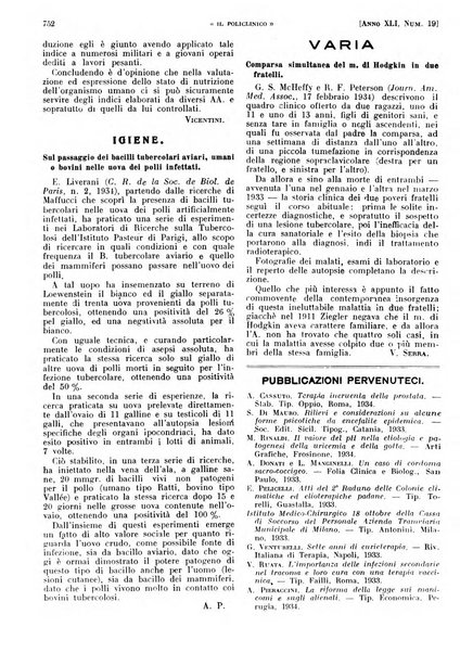 Il policlinico. Sezione pratica periodico di medicina, chirurgia e igiene