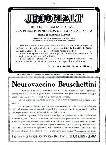 Il policlinico. Sezione pratica periodico di medicina, chirurgia e igiene