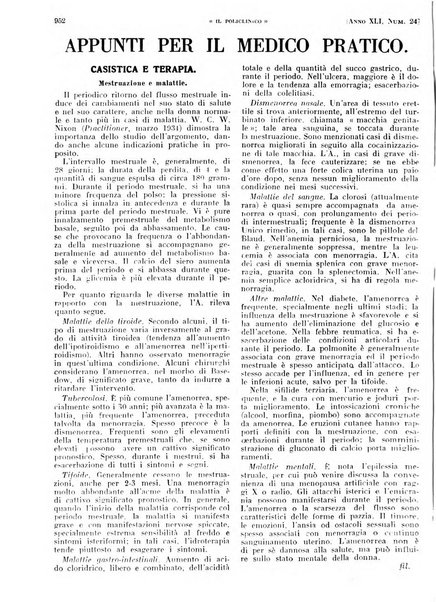 Il policlinico. Sezione pratica periodico di medicina, chirurgia e igiene