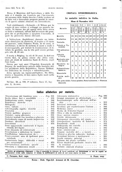 Il policlinico. Sezione pratica periodico di medicina, chirurgia e igiene