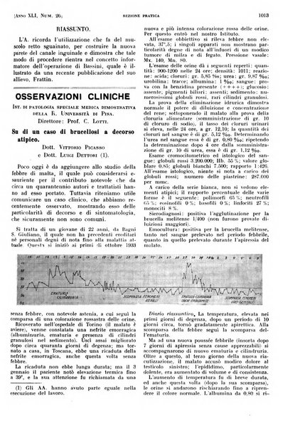 Il policlinico. Sezione pratica periodico di medicina, chirurgia e igiene