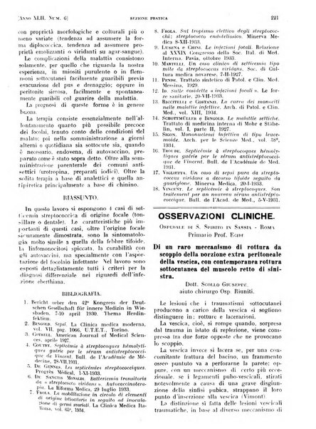 Il policlinico. Sezione pratica periodico di medicina, chirurgia e igiene