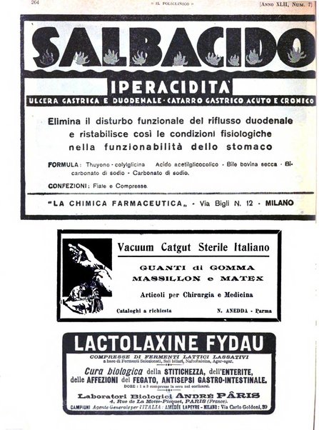 Il policlinico. Sezione pratica periodico di medicina, chirurgia e igiene