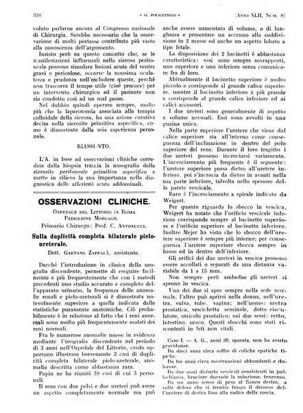 Il policlinico. Sezione pratica periodico di medicina, chirurgia e igiene