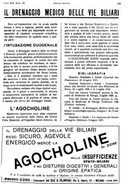 Il policlinico. Sezione pratica periodico di medicina, chirurgia e igiene