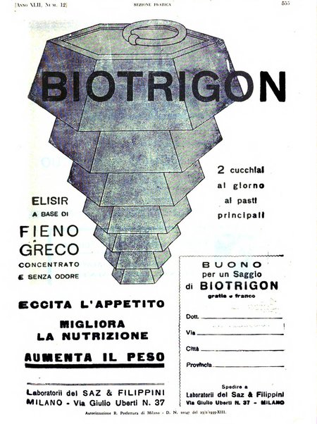 Il policlinico. Sezione pratica periodico di medicina, chirurgia e igiene