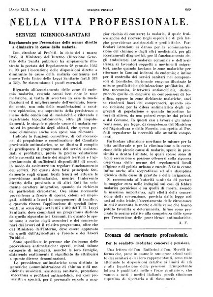 Il policlinico. Sezione pratica periodico di medicina, chirurgia e igiene