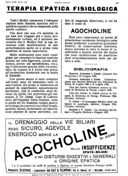 Il policlinico. Sezione pratica periodico di medicina, chirurgia e igiene