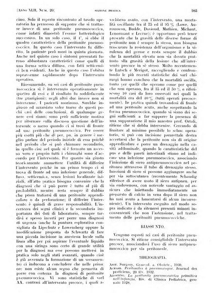 Il policlinico. Sezione pratica periodico di medicina, chirurgia e igiene