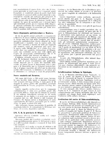 Il policlinico. Sezione pratica periodico di medicina, chirurgia e igiene