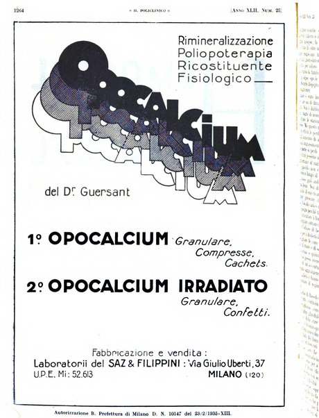 Il policlinico. Sezione pratica periodico di medicina, chirurgia e igiene