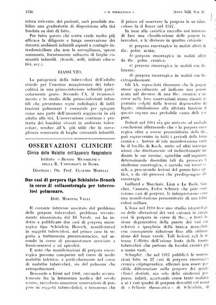 Il policlinico. Sezione pratica periodico di medicina, chirurgia e igiene