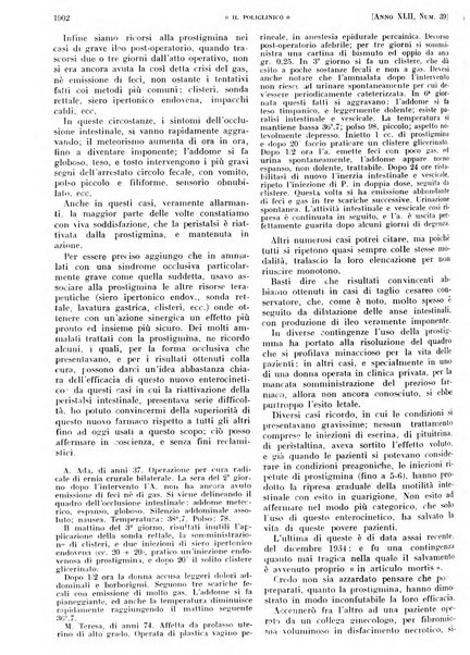 Il policlinico. Sezione pratica periodico di medicina, chirurgia e igiene