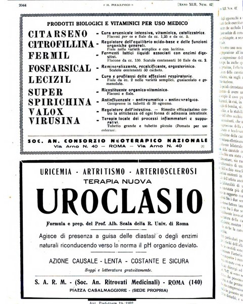 Il policlinico. Sezione pratica periodico di medicina, chirurgia e igiene